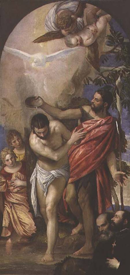 The Baptism of Christ de Veronese, Paolo (eigentl. Paolo Caliari)