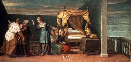 Judith Receiving the Ancients of Bethulia de Veronese, Paolo (eigentl. Paolo Caliari)