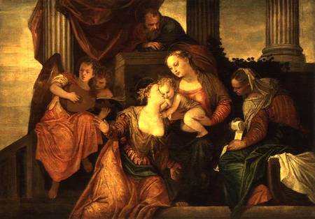 The Mystic Marriage of Saint Catherine de Veronese, Paolo (eigentl. Paolo Caliari)