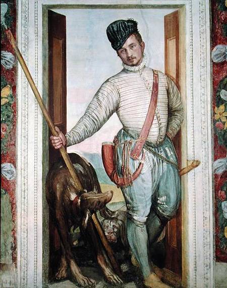 Self Portrait in Hunting Costume de Veronese, Paolo (eigentl. Paolo Caliari)