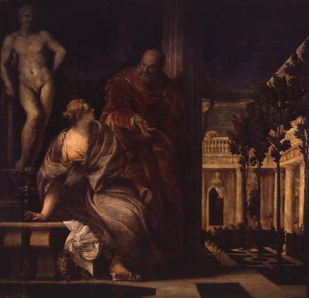Bathsheba at her Toilet de Veronese, Paolo (eigentl. Paolo Caliari)