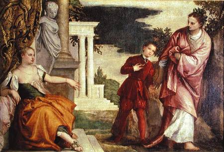 A Young Man Between Virtue and Vice de Veronese, Paolo (eigentl. Paolo Caliari)