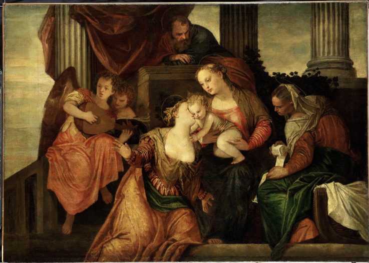 The Mystical Marriage of Saint Catherine de Veronese, Paolo (eigentl. Paolo Caliari)