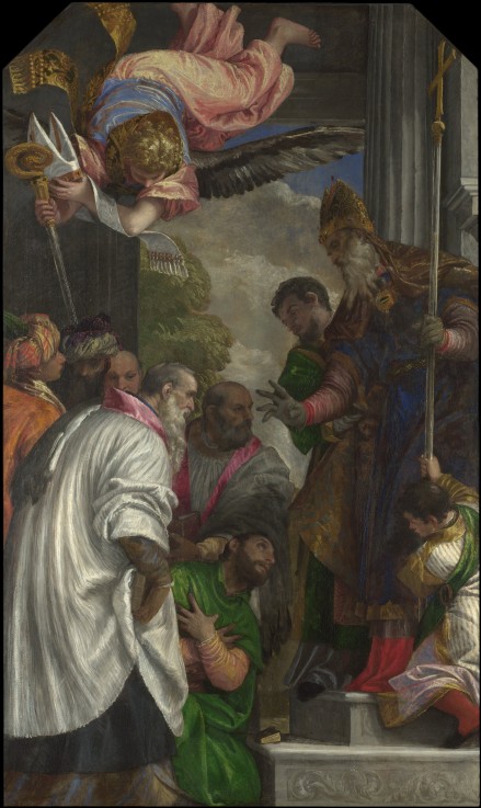 The Consecration of Saint Nicholas de Veronese, Paolo (eigentl. Paolo Caliari)