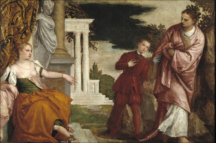Young Man Between Virtue and Vice de Veronese, Paolo (eigentl. Paolo Caliari)