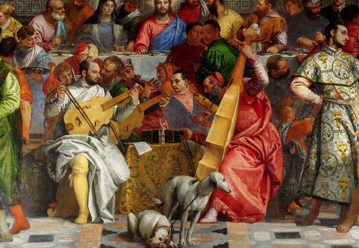 The Wedding Feast at Cana (Detail) de Veronese, Paolo (eigentl. Paolo Caliari)