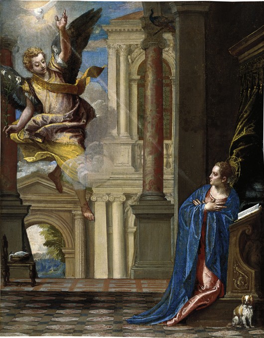 The Annunciation de Veronese, Paolo (eigentl. Paolo Caliari)