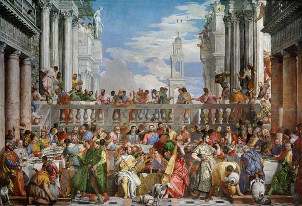 La boda de Kanaa de Veronese, Paolo (eigentl. Paolo Caliari)
