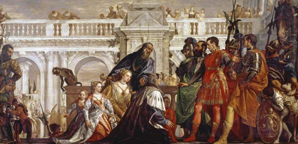 Family of Darius before Alexander the Great (356-323 BC) de Veronese, Paolo (eigentl. Paolo Caliari)
