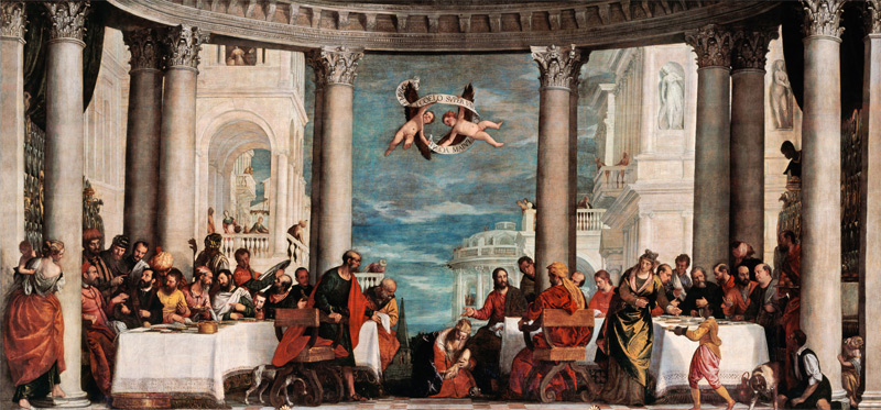Feast in the House of Simon the Pharisee de Veronese, Paolo (eigentl. Paolo Caliari)