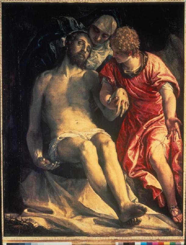 The Beweinung Christi. de Veronese, Paolo (eigentl. Paolo Caliari)