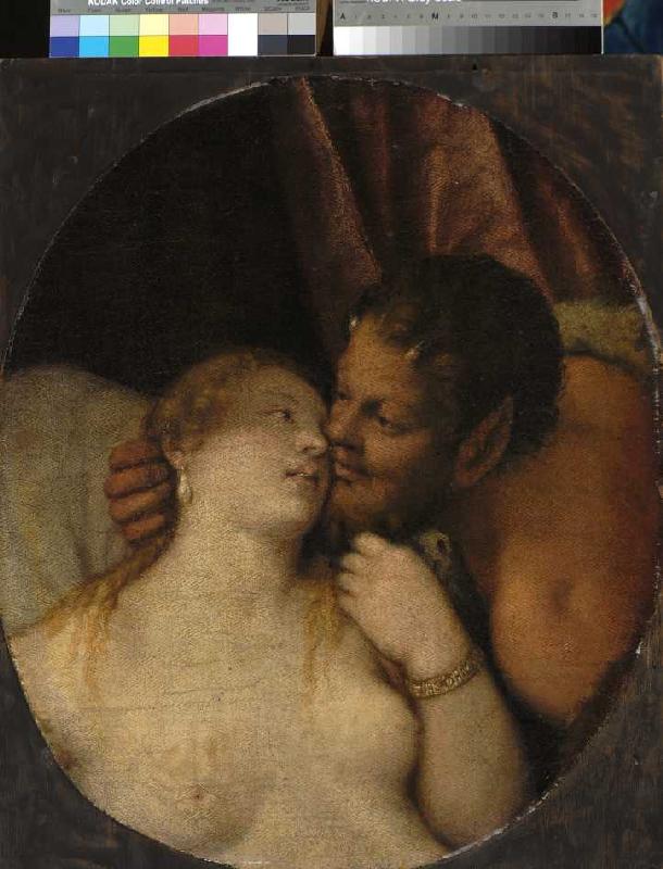Jupiter und Anthiope. de Veronese, Paolo (eigentl. Paolo Caliari)