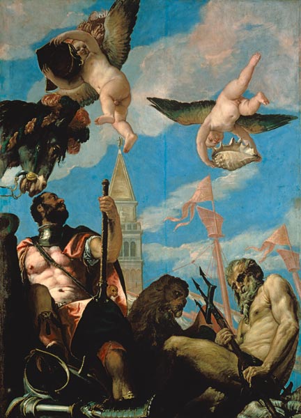 Veronese / Mars and Neptune de Veronese, Paolo (eigentl. Paolo Caliari)