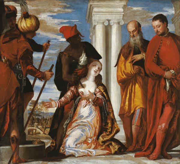 Martyrdom of St.Justina /Ptg.by Veronese de Veronese, Paolo (eigentl. Paolo Caliari)