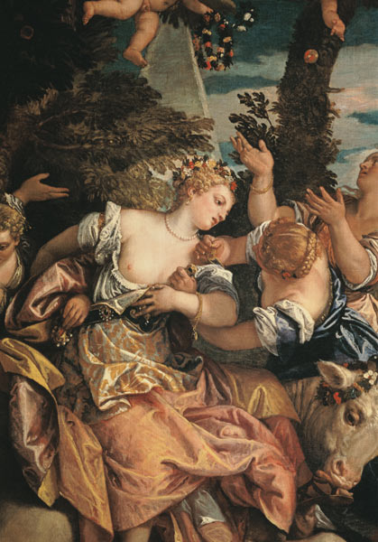 The Rape of Europa  (detail of 60256) de Veronese, Paolo (eigentl. Paolo Caliari)
