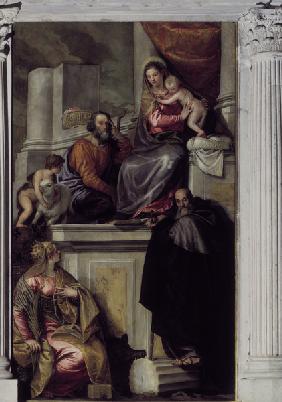 Madonna, Child & Saints / Veronese