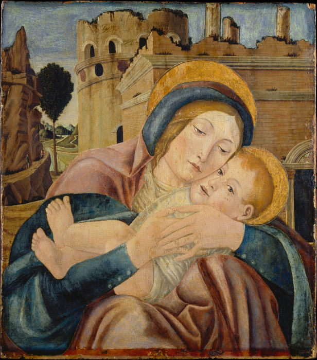 The Virgin and Child de Veroneser Meister um 1510