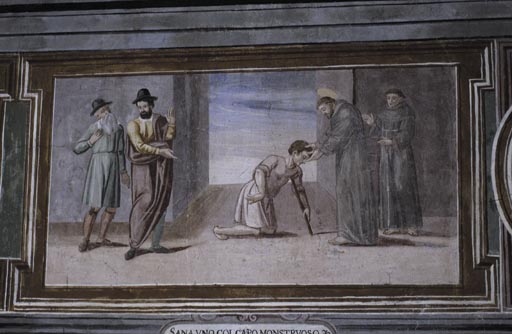 Der Heilige Franziskus heilt einen Krueppel de Vetralla Latium