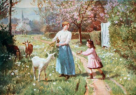 Easter Eggs in the Country de Victor Gabriel Gilbert