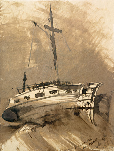 A Ship in Choppy Seas de Victor Hugo