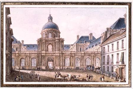 View of the Palais du Senat Conservateur (Le Luxembourg) Paris de Victor Jean Nicolle