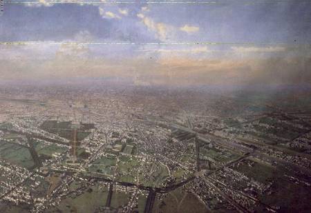 Aerial View of Paris de Victor Naulet