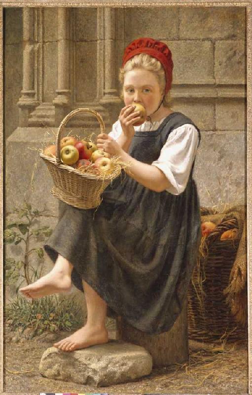 Das Apfelmädchen. de Victor Thirion