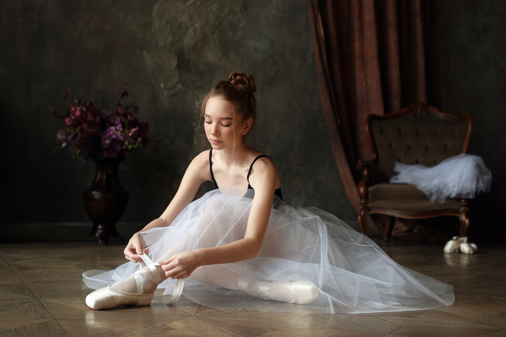 The young ballerina 2 de Victoria Glinka