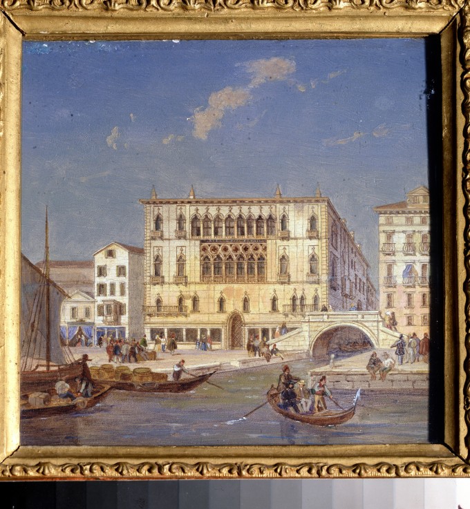 Views of Venice. Palazzo Bernardo de Victor Vincent Adam