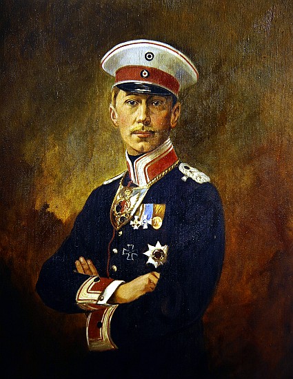 Crown Prince Wilhelm of Hohenzollern, c.1916 de Vienna Nedomansky Studio