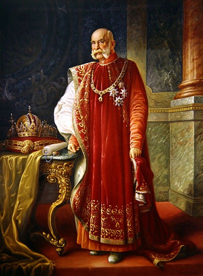 Franz Joseph I of Austria, c.1916 de Vienna Nedomansky Studio