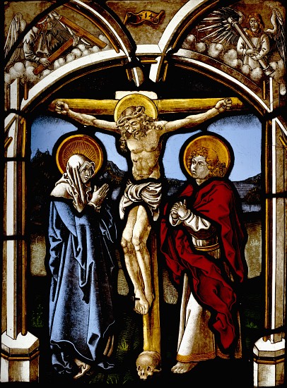 The Crucifixion with the Virgin, St. John and Angels de Viet Hirschvogel the Elder