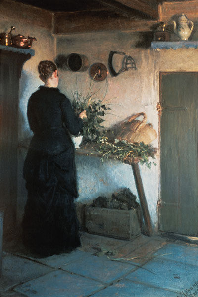 Lady in the Kitchen de Viggo Johansen
