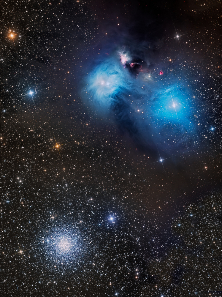 Blue Eyes and a smile - NGC 6726 de Vikas Chander