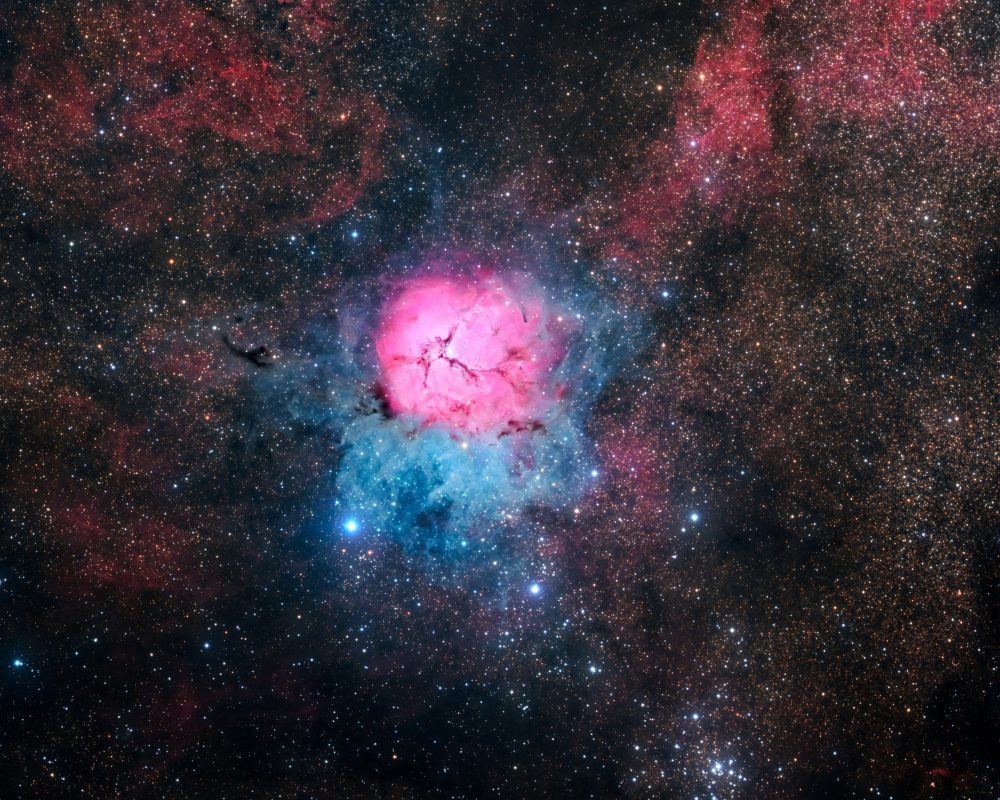 Trifid Nebula de Vikas Chander