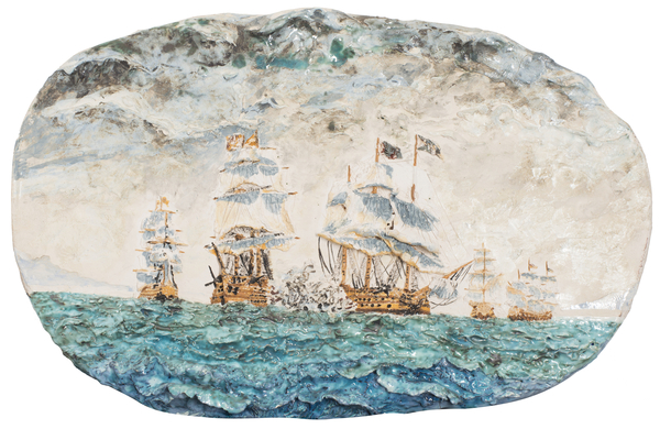 Battle of Trafalgar 1805 de Vincent Alexander Booth