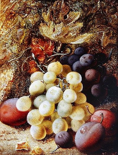 Grapes and Plums de Vincent Clare