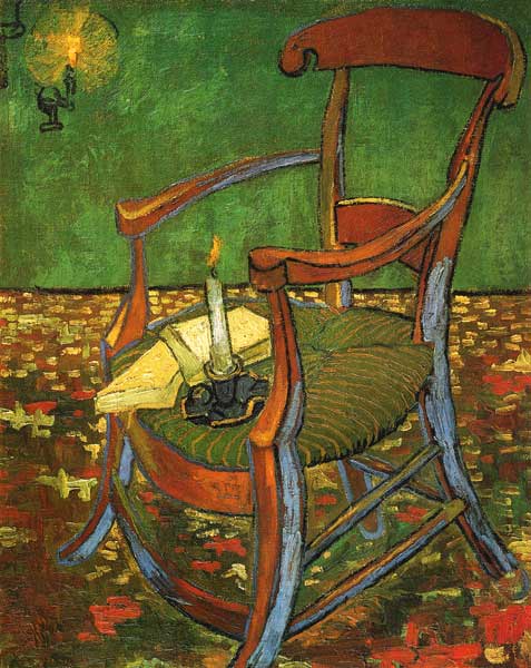 Gauguins chair de Vincent Van Gogh