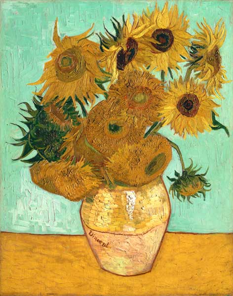 Resultado de imagen de los girasoles de van gogh