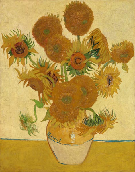 Van Gogh / Girasoles / 1888 de Vincent Van Gogh