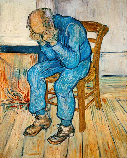Old Man in Sorrow (On the Threshold of Eternity) de Vincent Van Gogh
