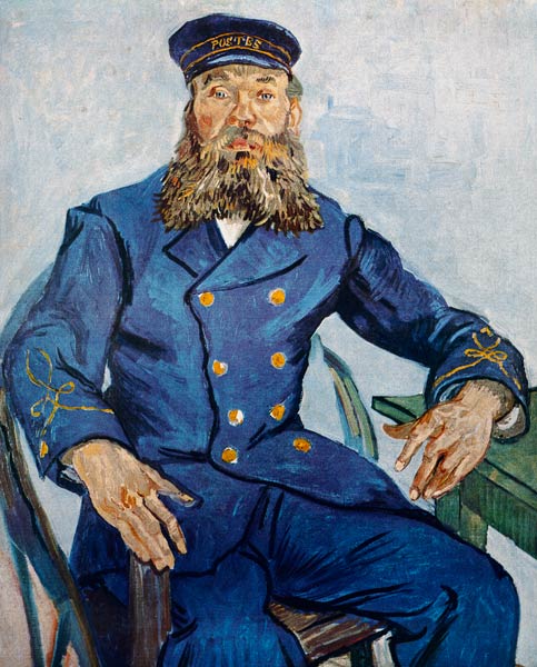The mailman Roulin de Vincent Van Gogh