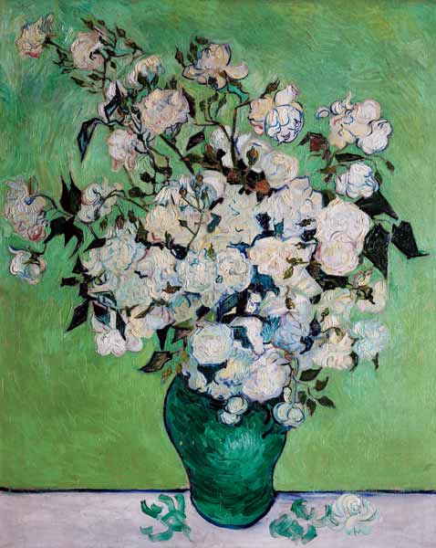 A Vase of roses de Vincent Van Gogh