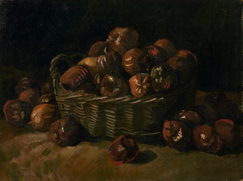 Basket of apples de Vincent Van Gogh