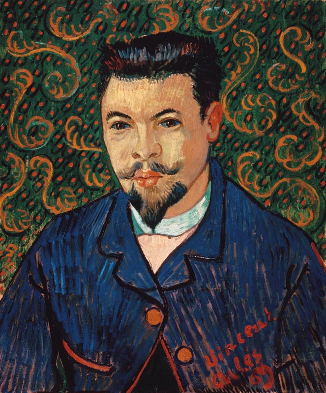 Portrait of Dr. Felix Rey de Vincent Van Gogh