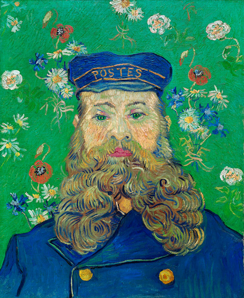 Bildnis von Joseph Roulin de Vincent Van Gogh