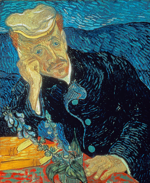 Retrato del Doctor Gachet de Vincent Van Gogh