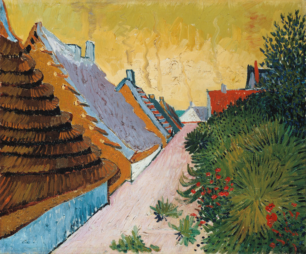 Lane in Saintes-Maries de Vincent Van Gogh