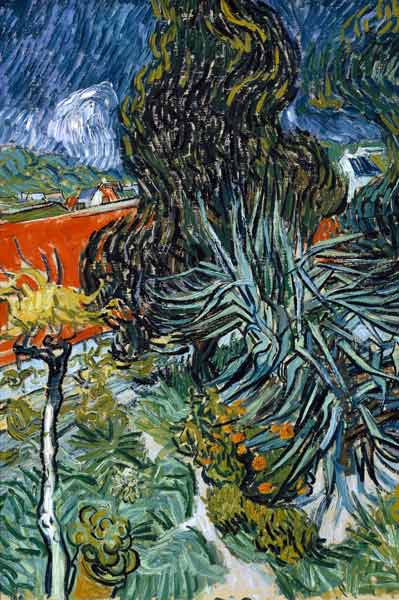Van Gogh / Dr. Gachet s Garden / 1890 de Vincent Van Gogh
