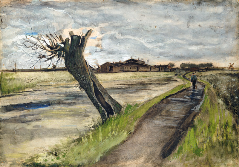 Gekappte Weide de Vincent Van Gogh